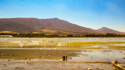 lake in the mountains