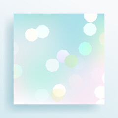 Abstract  bokeh glowing lights with gradient background.