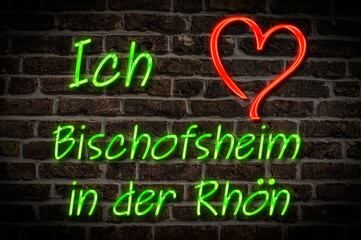 Obraz premium Bischofsheim in der Rhön
