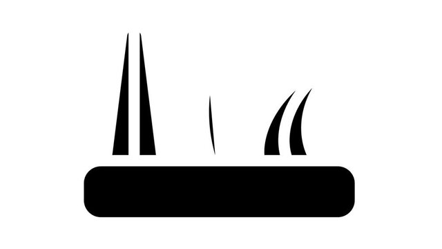 zeger cone, pyroscope glyph icon animation