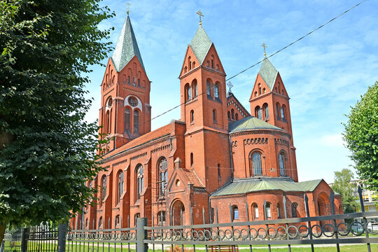 Orthodox Church of the Archangel Michael (former Protestant reform church of Insterburg, 1890). Chernyakhovsk, Kaliningrad region