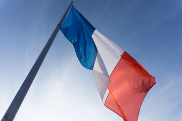 Bandera de Francia. - obrazy, fototapety, plakaty