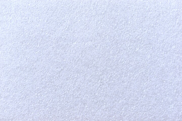 White porous surface of the foam filler
