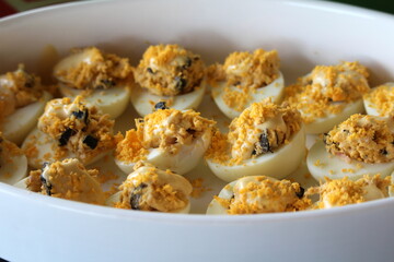 huevos rellenos caseros