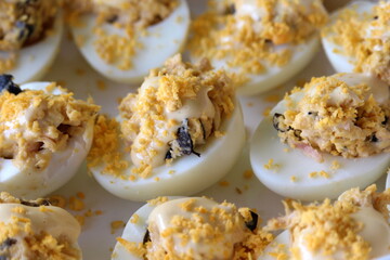 huevos rellenos caseros