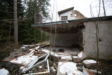 alte ruinen stillgelegt