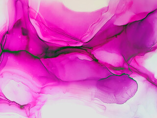 Woman alcohol ink.Gentle background for girl.