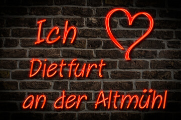 Obraz premium Dietfurt an der Altmühl