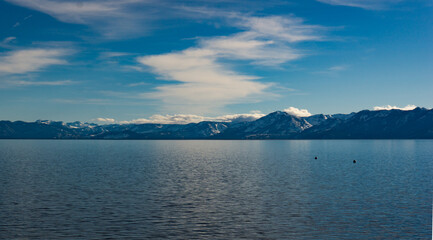 lake in the mountains