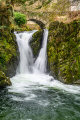 Waterfall in the mountains 2014