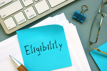 Eligibility is shown on the business photo using the text