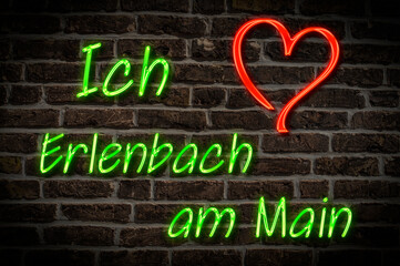 Obraz premium Erlenbach am Main