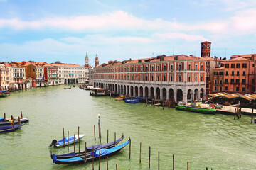 Fototapeta premium Grand canal. Venice