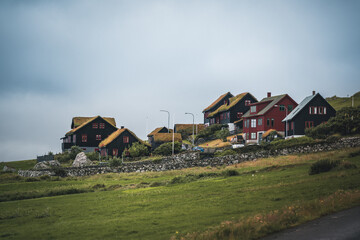 Kirkjuboargardur, also called Roykstovan, is a historic farm and museum in Kirkjubour, Faroe Islands. Built in the 11th century it is one of the oldest still inhabited wooden houses of the world.