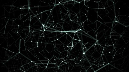 Abstract Plexus Technology Science And Engineering 3d illustration