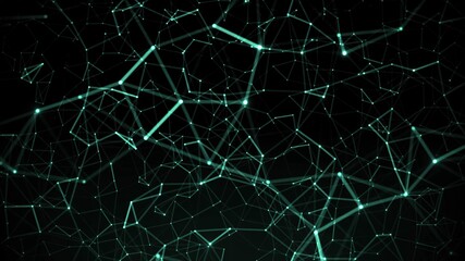 Abstract Plexus Technology Science And Engineering 3d illustration