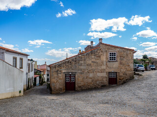 Portuguese fortified village belonging to the district of Guarda