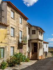 Portuguese fortified village belonging to the district of Guarda