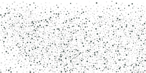 Silver confetti point on a white background.  Luxury festive background. Decorative element. Element of design. Vector illustration, EPS 10.