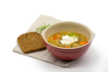Russian cabbage soup