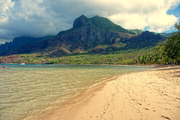 plage d'anaho - nuku hiva - polynesie francaise
