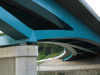 Fototapeta premium Stahlbrücke