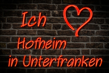 Obraz premium Hofheim in Unterfranken