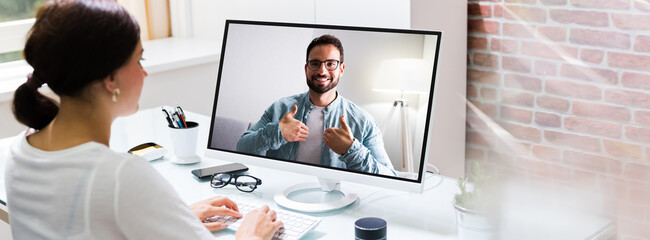 Online Video Conference Call