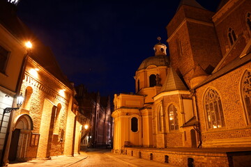 Ostrów Tumski in Wroclaw, Poland