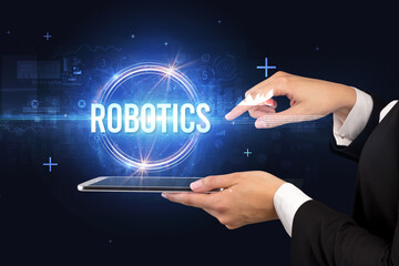 Close-up of a touchscreen, new tech concept