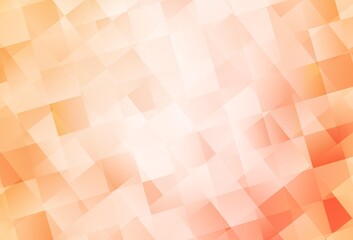Light Orange vector background with rectangles.