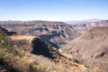 Fototapeta na wymiar The Barranca de Oblatos (Oblatos Canyon), Guadalajara, Jalisco, Mexico