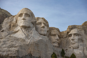 Fototapeta premium Presidents sculptures at Mount Rushmore National Memorial, South Dakota, USA