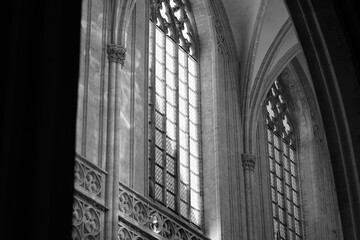 windows of a church