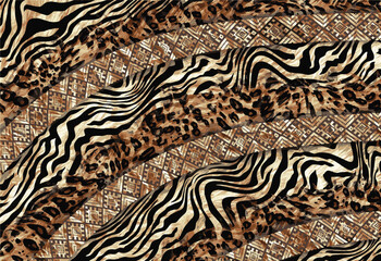 Fototapeta na wymiar abstract animal skin pattern vector 