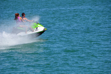 jet ski action