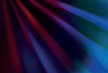 Dark Blue, Red vector colorful blur background.