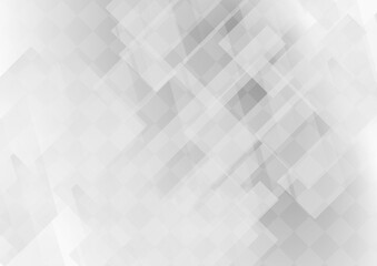 透明感のある灰色の幾何学的な抽象背景 no.06