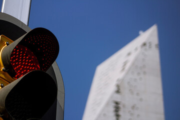 traffic light on the street