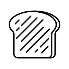 bread icon. Bakery sign. vector illustration