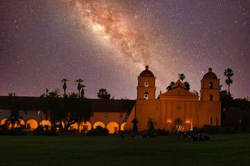 Santa Barbara mission in California