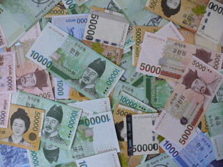 Korean Won Banknotes