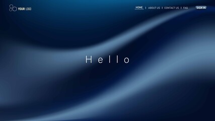 Minimalist landing page background. Website UI design background. Eps 10 vector