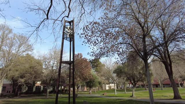 Clock tower of the campus of UNLV