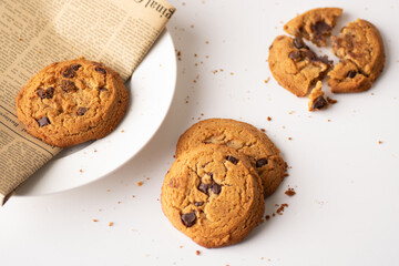 cookies ,Chocolate chip cookies shot
