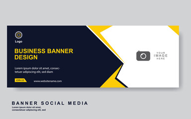 Vector abstract design web banner template. Web Design Elements - Header Design. Abstract geometric web banner template on grey background.Modern banner.