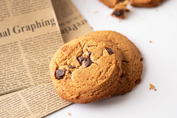 cookies ,Chocolate chip cookies shot