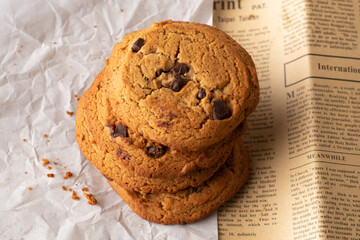 cookies ,Chocolate chip cookies shot