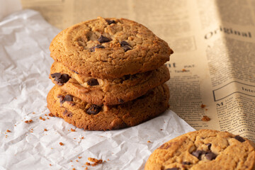 cookies ,Chocolate chip cookies shot