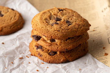 cookies ,Chocolate chip cookies shot